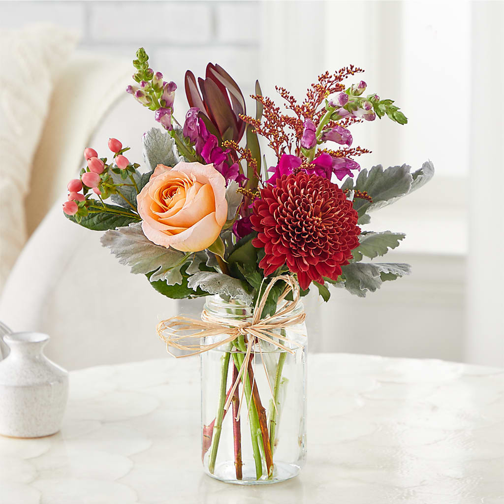 Moody Hues Bouquet – POPPIES & PAISLEY FLORAL, Mulino OR